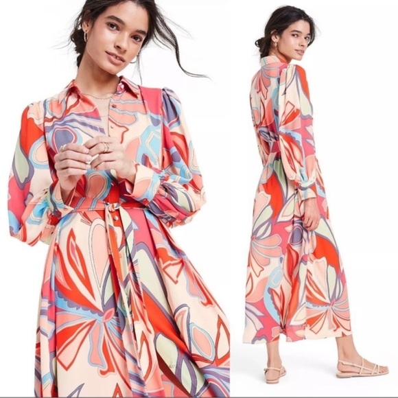 Alexis For Target Boho Maxi Robe Dress - Picture 1 of 12